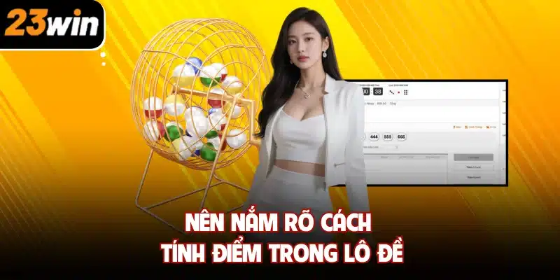 Nên nắm rõ cách tính điểm trong lô đề